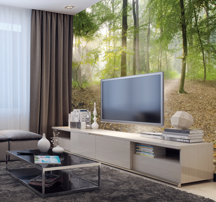 Lenyűgöző erdei falfestmény - TenStickers