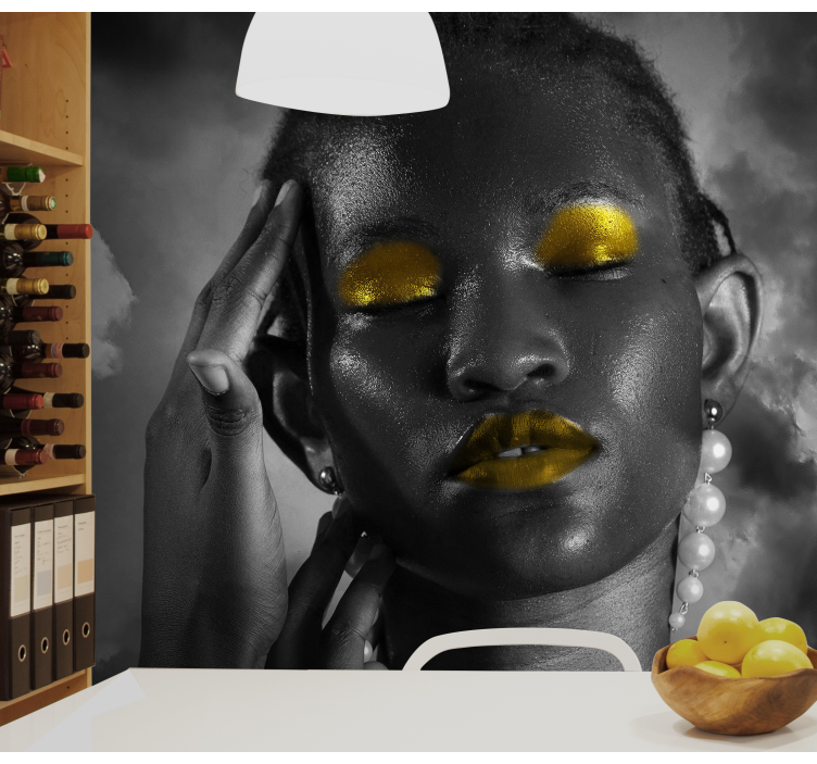 Lenyűgöző szépségű portré Emberek falfestmények - TenStickers