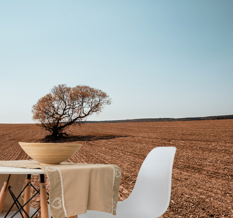 Magányos fa táj - természeti falikárpitok - TenStickers