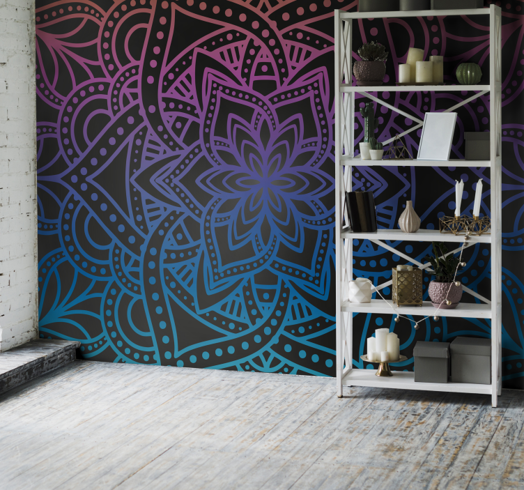 Mandala bonyolultság Mandala fototapéta - TenStickers