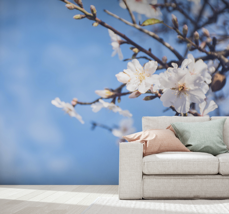 Mandulafa falfestmény - TenStickers