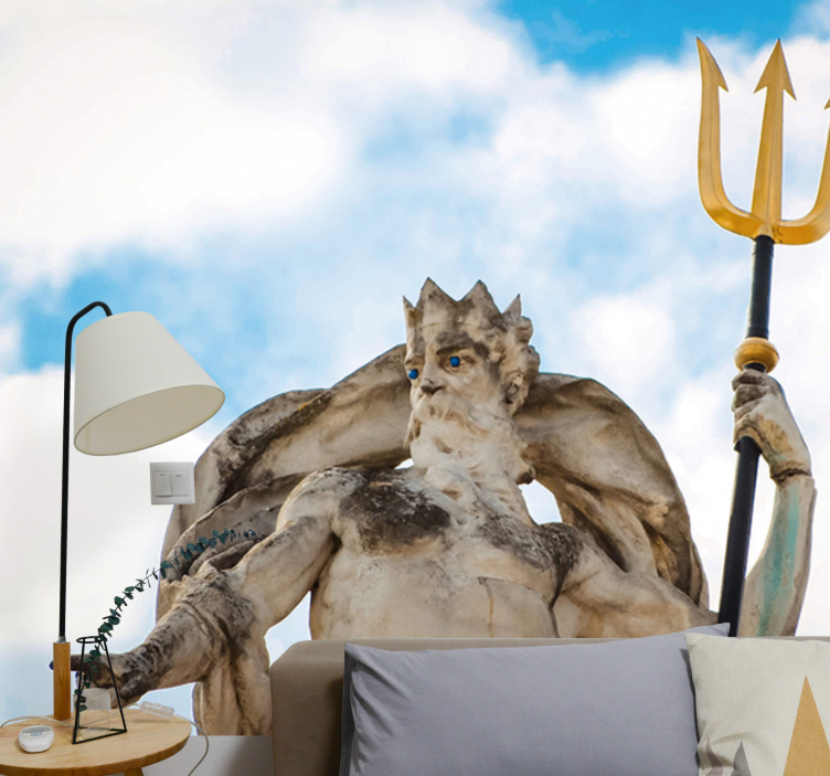 Mítikus Óceán uralkodó művészeti falfestmények - TenStickers