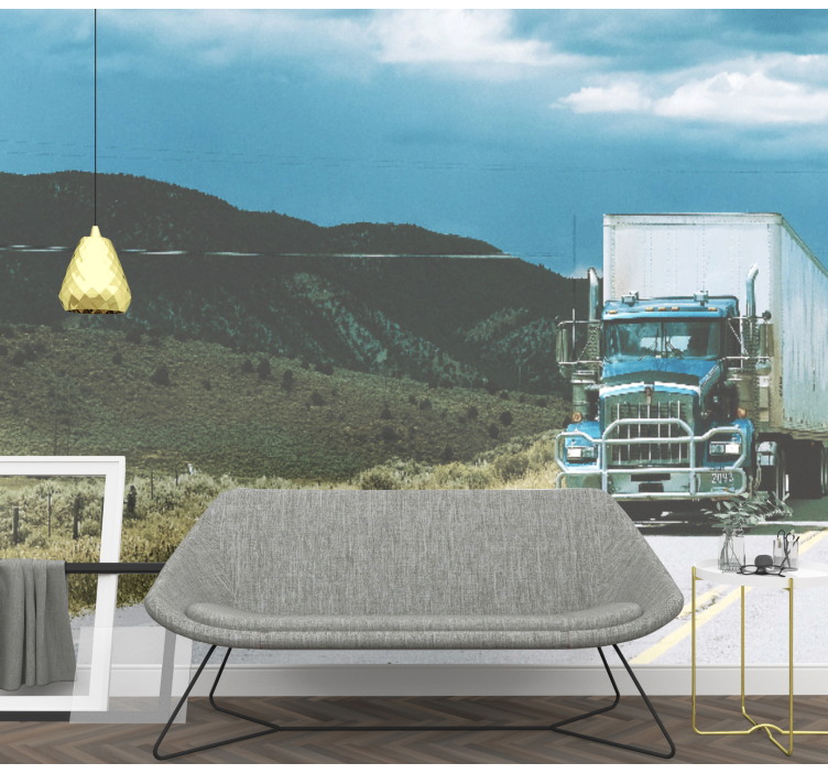 Motorok az autópályán Jármű fototapéta - TenStickers