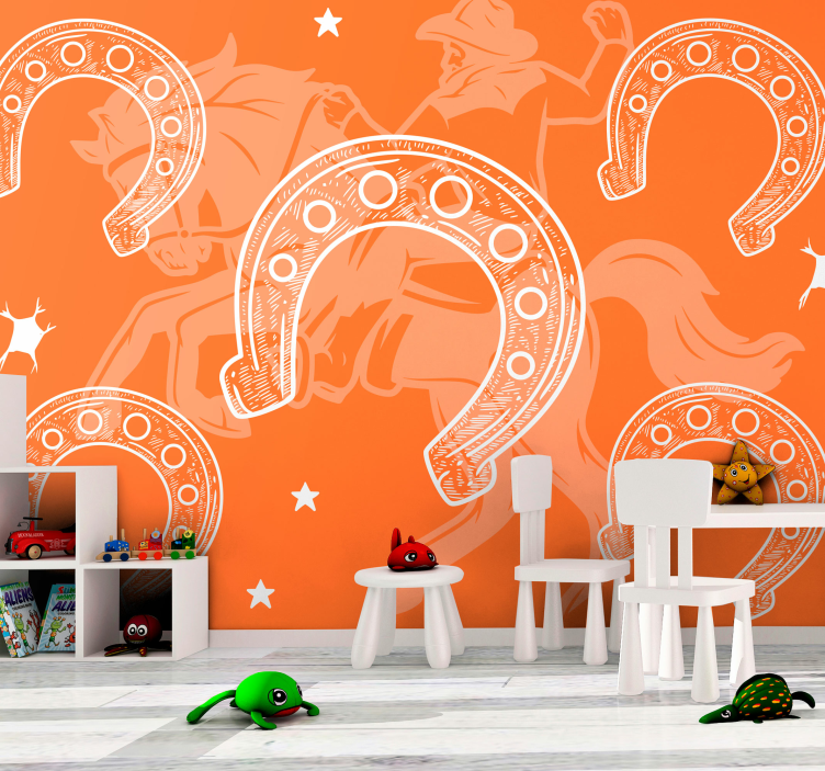 Patkó vintage falfestmény - TenStickers