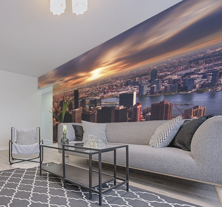 Reggel new york-i falfestményen - TenStickers