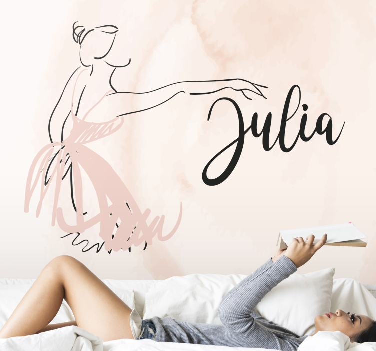 Személyre szabott táncoló szerető egyedi fotomural - TenStickers