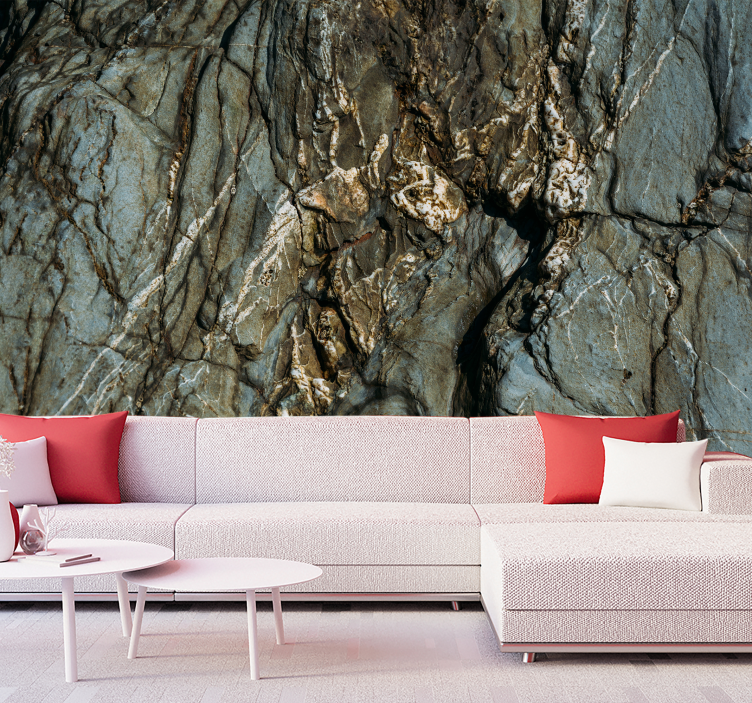 Természetes kőből készült falfestmény - TenStickers
