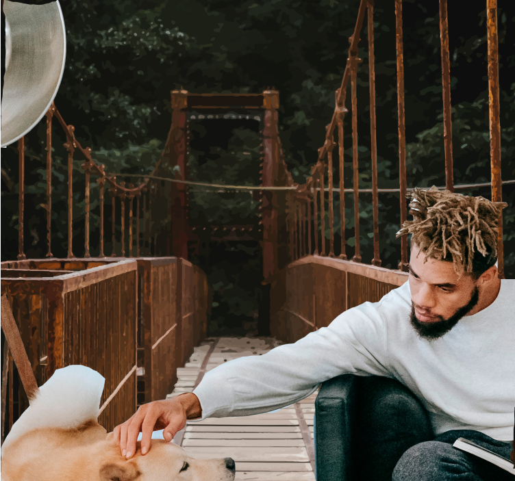 Természeti falikárpitok a természet hídjai - TenStickers