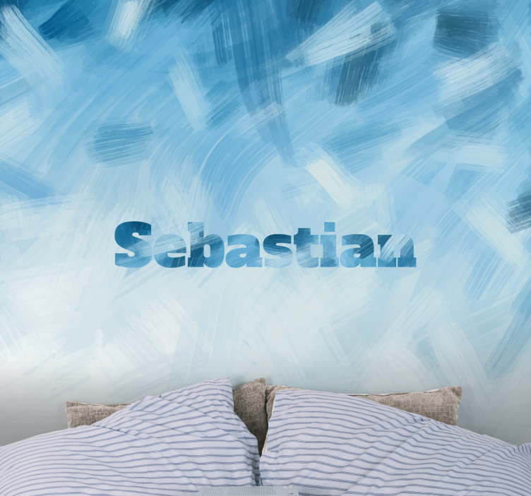 Testreszabható falfestmények - személyre szabott névalkotás - TenStickers