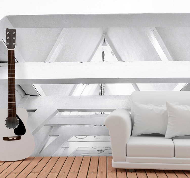 Textúra és a minta falfestmények Építészeti struktúra - TenStickers