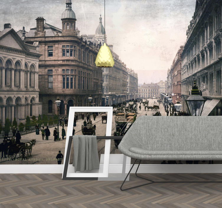 Történelmi városkép Faliképek más városokban és országokban - TenStickers