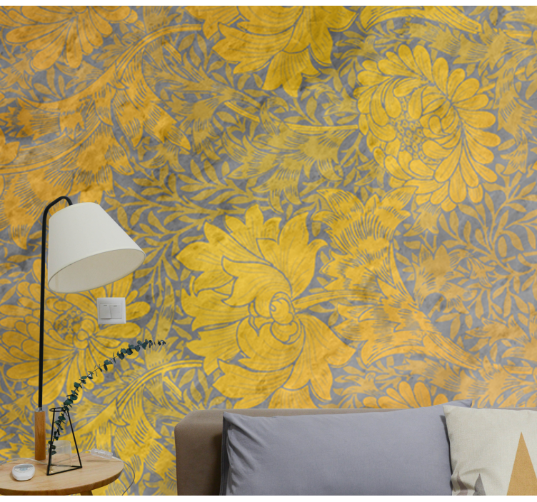 Virág falfestmények - virágmotívumok elrendezése - TenStickers