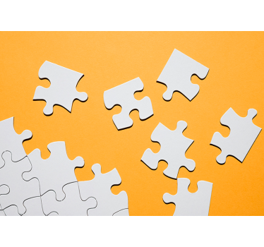 Puzzle darabokra szerelt falra 3d hatású falfestmények - TenStickers