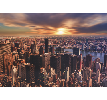 Reggel new york-i falfestményen - TenStickers