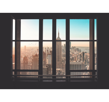 Városi panoráma New york falfestmények - TenStickers