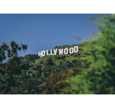Hollywood jel freskó háttérkép - TenStickers