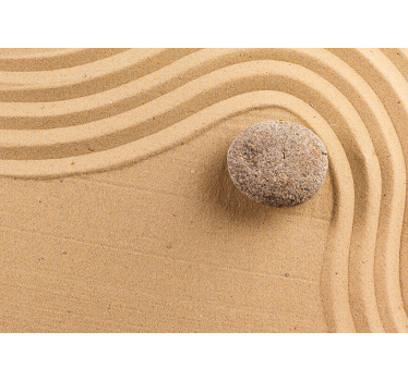 Homok kert zen falfestmény - TenStickers