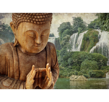 Buddha zen fotó háttérkép - TenStickers