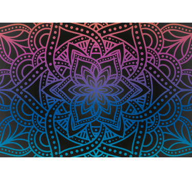Mandala bonyolultság Mandala fototapéta - TenStickers