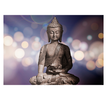 Buddha szobor falfestmény - TenStickers