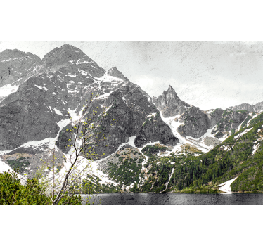 Lengyel zakopane hegyi falfestmény - TenStickers