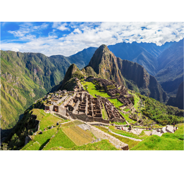 Machu picchu táj Városi falfestmény - TenStickers