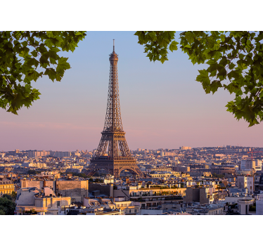 Eiffel-torony párizsi falfestmény - TenStickers