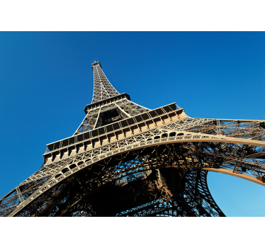 Eiffel-torony kilátópont Párizsi falfestmények - TenStickers