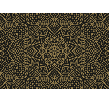 Indiai stílusú mandala falfestmények - TenStickers