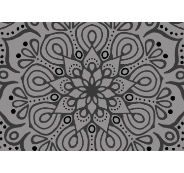 Bonyolult mandala elem falfestmények - TenStickers
