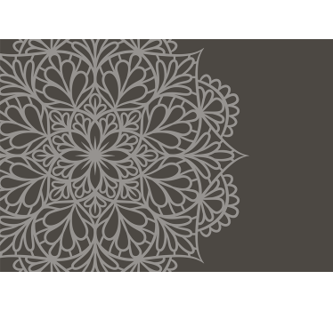 Finom sugarak mintás mandala falfestmények - TenStickers