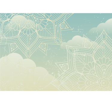 Bonyolult geometriai minták mandala falfestmények - TenStickers