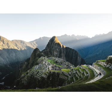 Fenséges machu picchu városi falfestmény - TenStickers