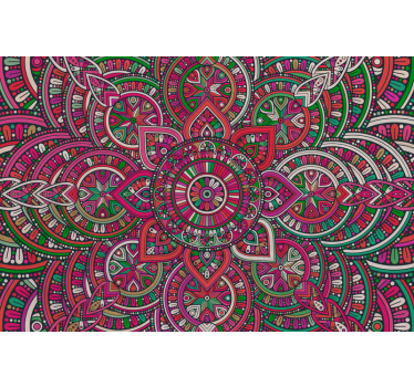 Boho mandala falfestmény - TenStickers