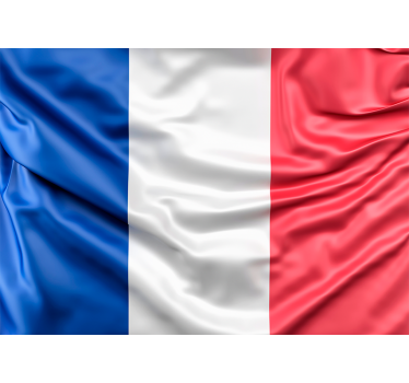 Faliképek más városokban és országokban francia zászló - TenStickers