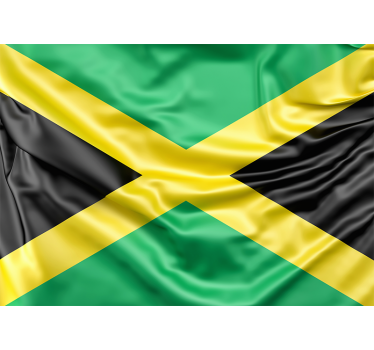 Faliképek más városokban és országokban jamaicai zászló - TenStickers