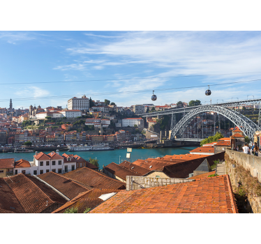 Portói folyóparti kilátás faliképek más városokban - TenStickers