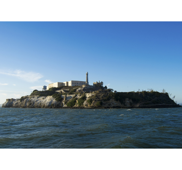 Alcatraz-sziget falfestménye - TenStickers