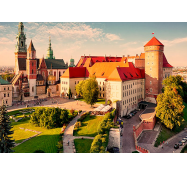 Wawel krakkói falfestményként - TenStickers