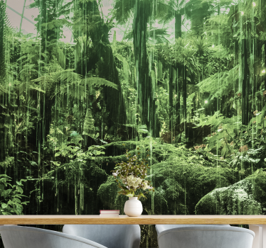 Amazonian tempus life forest freskó háttérkép - TenStickers