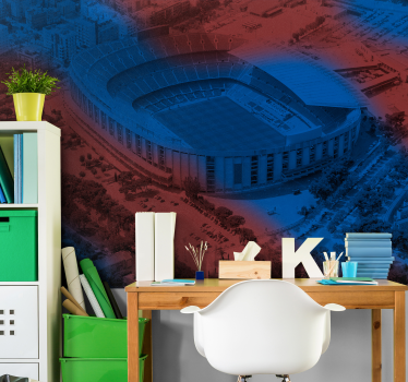 Barcelona camp nou falfestmények hálószobákhoz - TenStickers