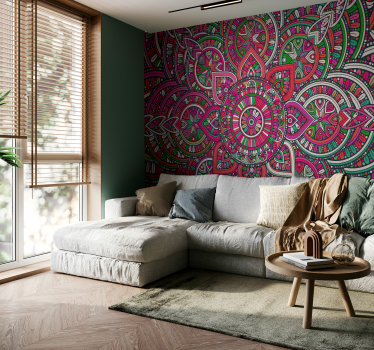 Boho mandala falfestmény - TenStickers