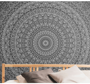 Bonyolult kör alakú minta Mandala falfestmények - TenStickers