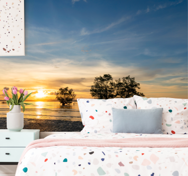 Derűs naplemente Táj fototapéta - TenStickers