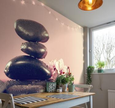 Egyensúlyozó kövek zen falfestmény - TenStickers
