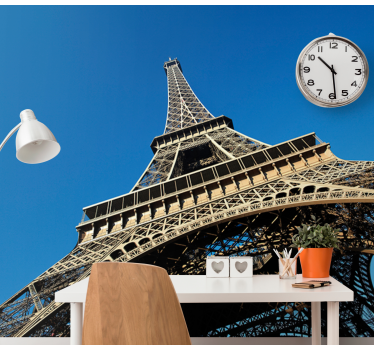 Eiffel-torony kilátópont Párizsi falfestmények - TenStickers