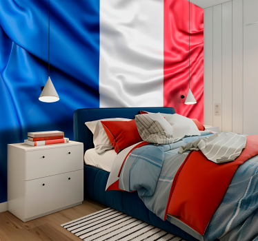 Faliképek más városokban és országokban francia zászló - TenStickers