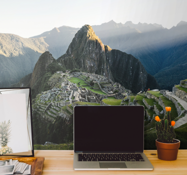 Fenséges machu picchu városi falfestmény - TenStickers