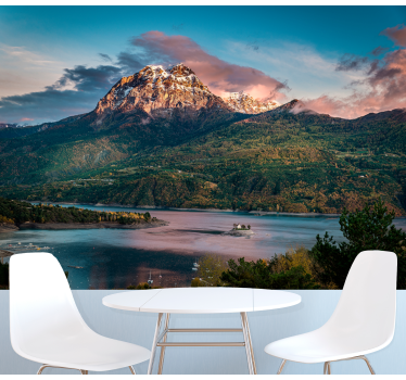 Grand alpine landscape - nagy alpok táj falfestmények - TenStickers