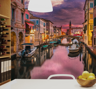 Grand canal, velence nappali falfestmény - TenStickers